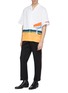 Figure View - Click To Enlarge - CALVIN KLEIN 205W39NYC - Billboard print boxy short sleeve shirt