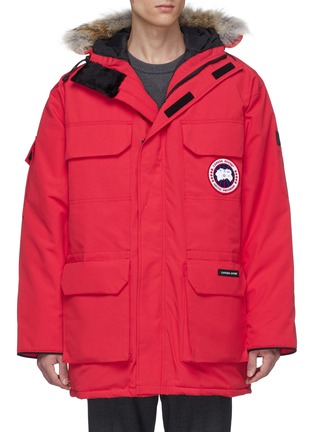 Main View - Click To Enlarge - CANADA GOOSE - 'Expedition' coyote fur hooded down parka
