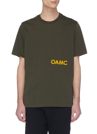 Main View - Click To Enlarge - OAMC - Logo quotation print T-shirt