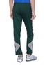 Back View - Click To Enlarge - M+RC NOIR - Logo stripe outseam track pants
