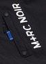  - M+RC NOIR - Logo print chest pocket half-zip jacket