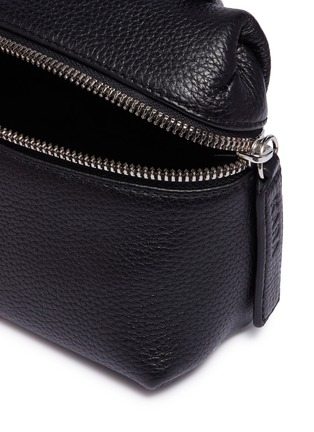 Detail View - Click To Enlarge - KARA - Pebbled leather micro satchel