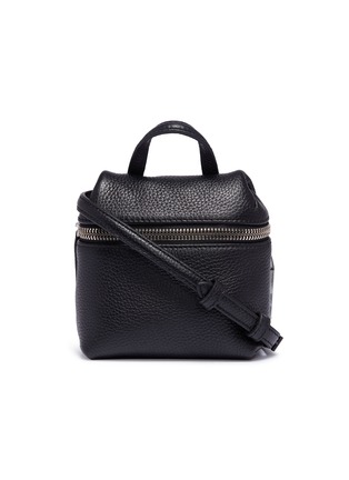 Main View - Click To Enlarge - KARA - Pebbled leather micro satchel
