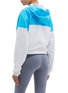 Back View - Click To Enlarge - CALVIN KLEIN PERFORMANCE - Colourblock hooded windbreaker jacket