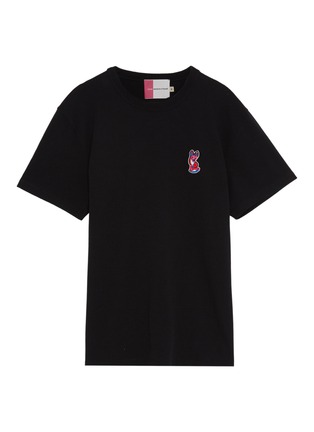 Main View - Click To Enlarge - MAISON KITSUNÉ - ACIDE fox appliqué unisex T-shirt
