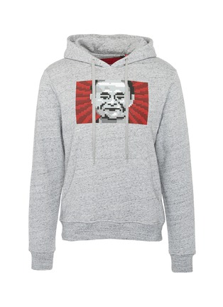 Main View - Click To Enlarge - 8-BIT - Textured graphic print unisex hoodie
