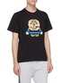 Detail View - Click To Enlarge - 8-BIT - Textured graphic print unisex T-shirt