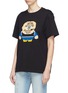 Front View - Click To Enlarge - 8-BIT - Textured graphic print unisex T-shirt