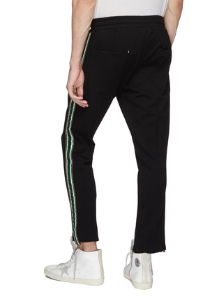 Back View - Click To Enlarge - RHUDE - 'Traxedo' stripe outseam track pants