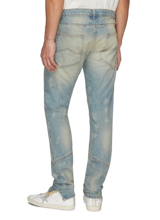 Back View - Click To Enlarge - RHUDE - Split cuff washed jeans