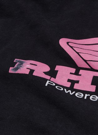 - RHUDE - 'Rhonda' logo slogan print hoodie