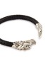 Detail View - Click To Enlarge - JOHN HARDY - 'Legends Naga' silver braided leather bracelet