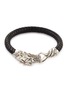 Main View - Click To Enlarge - JOHN HARDY - 'Legends Naga' silver braided leather bracelet