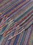 Detail View - Click To Enlarge - PAUL SMITH - Stripe cashmere scarf