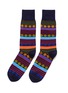 Main View - Click To Enlarge - PAUL SMITH - Mix pattern socks