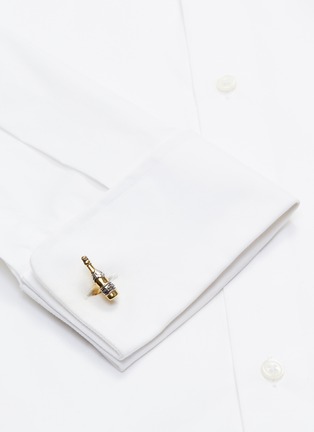 Figure View - Click To Enlarge - PAUL SMITH - Champagne cufflinks