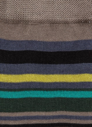 Detail View - Click To Enlarge - PAUL SMITH - Variegated stripe socks