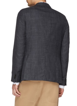 Back View - Click To Enlarge - PAUL SMITH - 'Soho' wool blend blazer