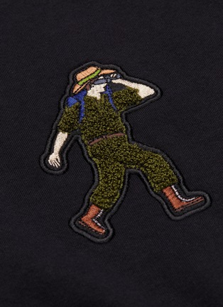  - PAUL SMITH - 'Explorer' mix motif embroidered sweatshirt