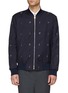 Main View - Click To Enlarge - PAUL SMITH - Musical note embroidered wool bomber jacket