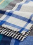 Detail View - Click To Enlarge - JOHNSTONS OF ELGIN - Tartan plaid reversible Merino wool-cashmere scarf