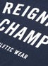  - REIGNING CHAMP - 'Gym' logo print T-shirt