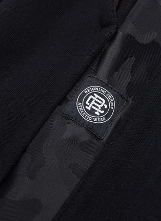  - REIGNING CHAMP - Camouflage stripe outseam track pants
