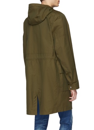 Back View - Click To Enlarge - PS PAUL SMITH - Mix pocket hooded parka