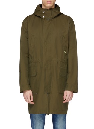 Main View - Click To Enlarge - PS PAUL SMITH - Mix pocket hooded parka
