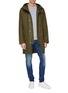 Figure View - Click To Enlarge - PS PAUL SMITH - Mix pocket hooded parka