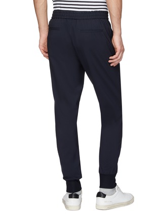 Back View - Click To Enlarge - PS PAUL SMITH - Tapered wool jogging pants