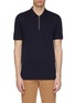 Main View - Click To Enlarge - PS PAUL SMITH - Stripe half-zip polo shirt
