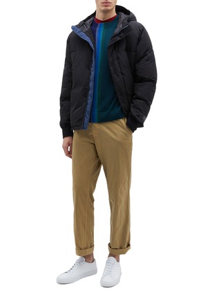 Figure View - Click To Enlarge - PS PAUL SMITH - Hooded down jacket