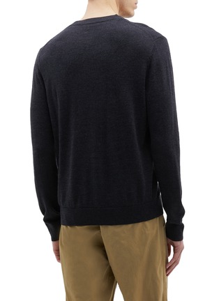 Back View - Click To Enlarge - PS PAUL SMITH - Stripe Merino wool sweater