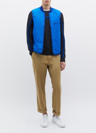 Figure View - Click To Enlarge - PS PAUL SMITH - Stripe Merino wool sweater