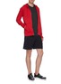 Figure View - Click To Enlarge - REIGNING CHAMP - Zip raglan hoodie