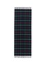 Main View - Click To Enlarge - JOHNSTONS OF ELGIN - Fringe tartan plaid cashmere scarf