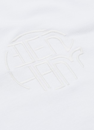  - DENHAM - Logo embroidered T-shirt