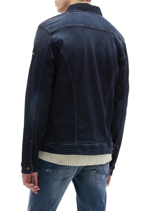 Back View - Click To Enlarge - DENHAM - 'Amsterdam' denim jacket