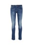 Main View - Click To Enlarge - DENHAM - 'Bolt' slub skinny jeans