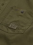  - DENHAM - 'Iron' patch pocket twill shirt