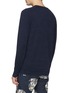 Back View - Click To Enlarge - DENHAM - Cotton cadet knit sweater