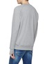 Back View - Click To Enlarge - DENHAM - 'Barcode' logo print raglan sweatshirt