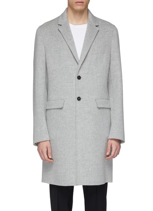 Main View - Click To Enlarge - JOSEPH - Notched lapel wool-cashmere melton coat