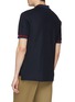 Back View - Click To Enlarge - JOSEPH - Contrast border polo shirt
