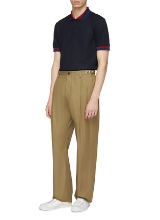 Figure View - Click To Enlarge - JOSEPH - Contrast border polo shirt