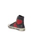 Detail View - Click To Enlarge - AMIRI - 'Party Glitter Stripe Sunset' leather high top sneakers