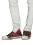 Figure View - Click To Enlarge - AMIRI - 'Party Glitter Stripe Sunset' leather high top sneakers