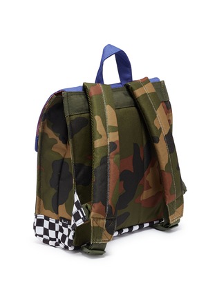 Figure View - Click To Enlarge - HERSCHEL SUPPLY CO. - 'Survey' colourblock camouflage print canvas 5.5L kids backpack