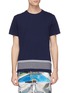 Main View - Click To Enlarge - ORLEBAR BROWN - 'Sammy' stripe hem T-shirt